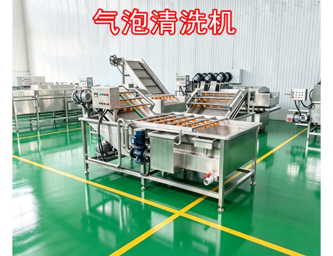 广西蜜薯气泡清洗机